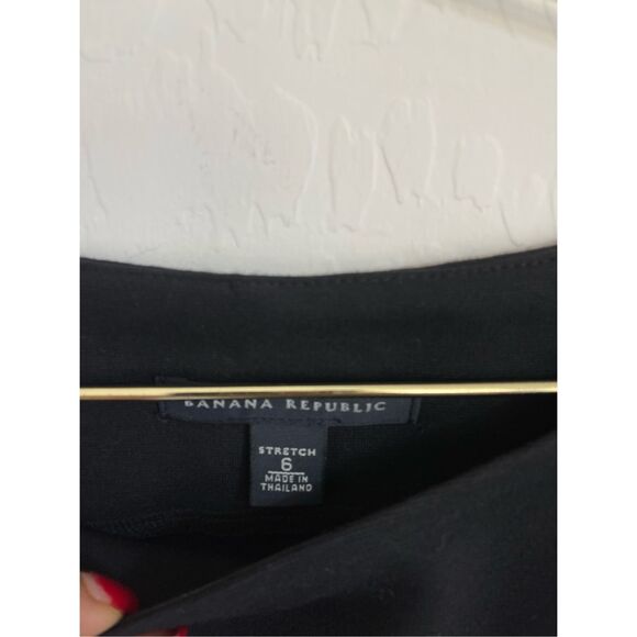 BANANA REPUBLIC Bow Detail Pencil Dress Size 6 - Picture 6 of 9